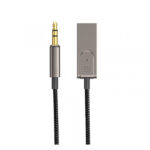 Wiwu Car Wireless Audio Cable With Built-in Microphone - Black-71154