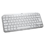 Logitech MX Keys Mini Mac Keyboard - Wireless + Bluetooth, Qwerty US International, LED Backlight - Gray -thumbnail