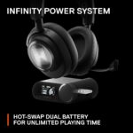 SteelSeries - Arctis Nova Pro Wireless Gaming Headset for PC, PS5, and PS4 - Black-70823