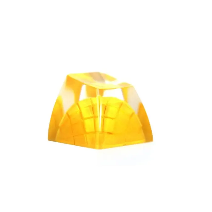 Zomoplus Vergo Customized SA R1 Profile Resin Mango Keycap For Mechanical Gaming Keyboard - Yellow-0