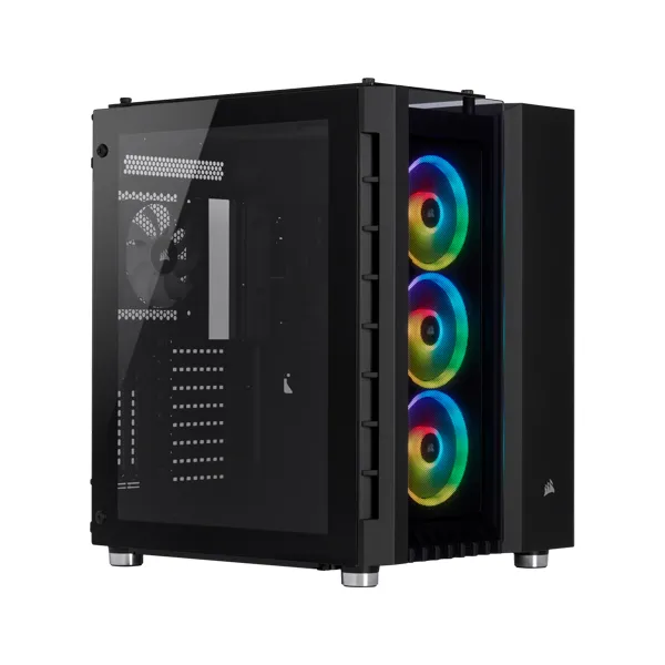 Corsair Crystal Series 680X RGB ATX Smart Case- Black-0