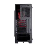 Corsair Carbide Series SPEC-04 Tempered Glass Mid-Tower Gaming Case - Black/Red-72517