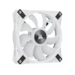 Corsair iCUE QL120 RGB 120mm PWM White Fan — Single Pack-72640
