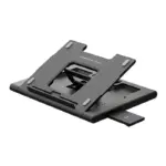 Powerology Multi-Functional Pro Hub & Laptop Stand Black-0