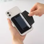 Sinjimoru 3 in 1 Magnetic Wallet as Phone Grip and Stand for MagSafe - Navy-72950