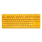 Ducky One 3 Yellow TKL Hot-Swap Mechanical Keyboard - Cherry Red-0