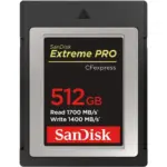 SANDISK 512GB EXTREME PRO CFEXPRESS CARD TYPE B 1700 / 1400 MB/S-0