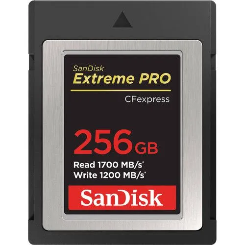 SANDISK 256GB EXTREME PRO CFEXPRESS CARD TYPE B 1700/1200 MB/S-0