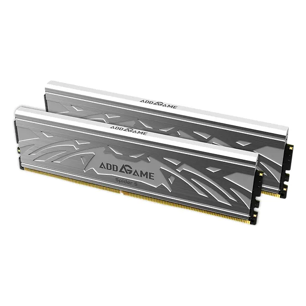 Addlink AddGame Spider S5 32GB (16GB x 2) DDR5 4800MT/s CL40 Memory With Heatsink - Silver-0