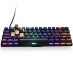 SteelSeries - Apex 9 Mini 60% OptiPoint US RGB Wired Gaming Keyboard - Linear Optical Switchs-74131