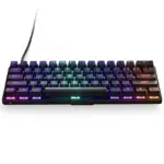 SteelSeries - Apex 9 Mini 60% OptiPoint US RGB Wired Gaming Keyboard - Linear Optical Switchs-74132