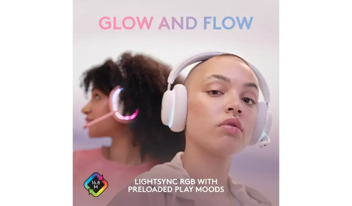 Logitech G735 Wireless Gaming Headset - White-75177