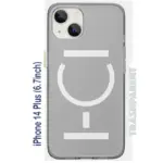 Goui iPhone 14 Plus (6.7inch) Magnetic Case with Magnetic Bars - Transparent Clear-0