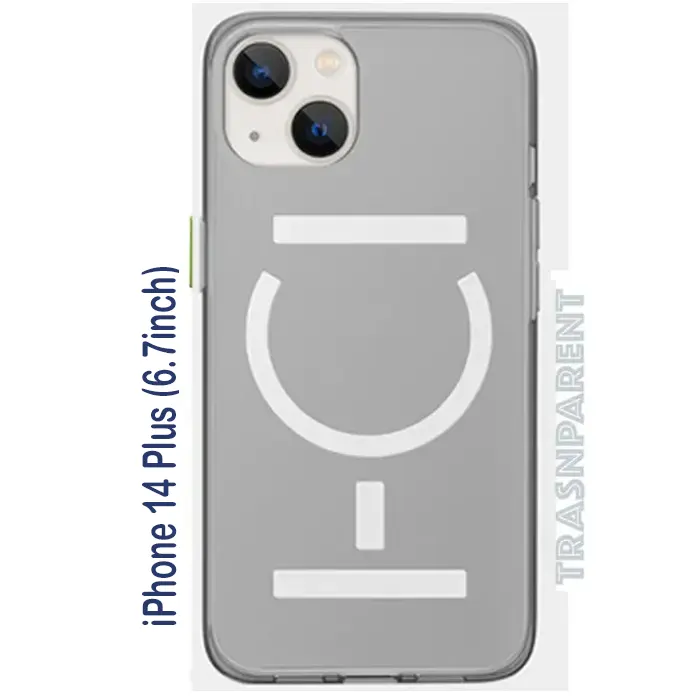 Goui iPhone 14 Plus (6.7inch) Magnetic Case with Magnetic Bars - Transparent Clear-0 Goui iPhone 14 Plus (6.7inch) Magnetic Case with Magnetic Bars - Transparent Clear-0