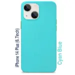 Goui iPhone 14 Plus (6.7inch) Magnetic Case with Magnetic Bars - Cyan Blue-0