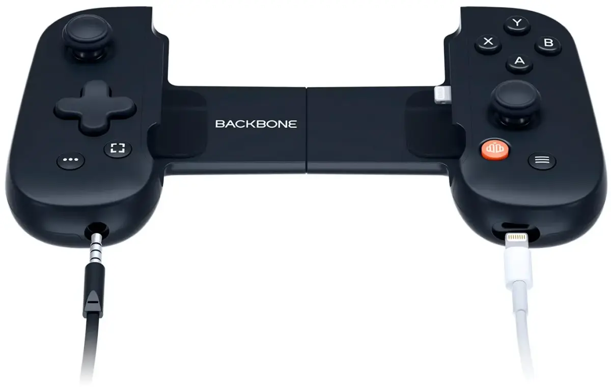 Backbone One Mobile Gaming Controller for iPhone [FREE 1 Month Xbox Game Pass Ultimate Included] - Black-77415