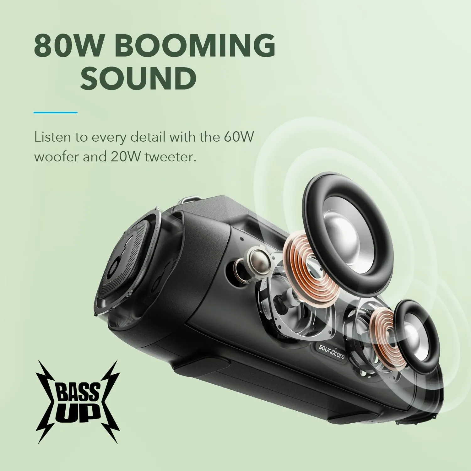 Anker Soundcore Motion Boom Plus -Black-76370 Anker Soundcore Motion Boom Plus -Black-76370