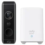 Anker Eufy Video Doorbell Dual Camera 2K with HomeBase - Black-0