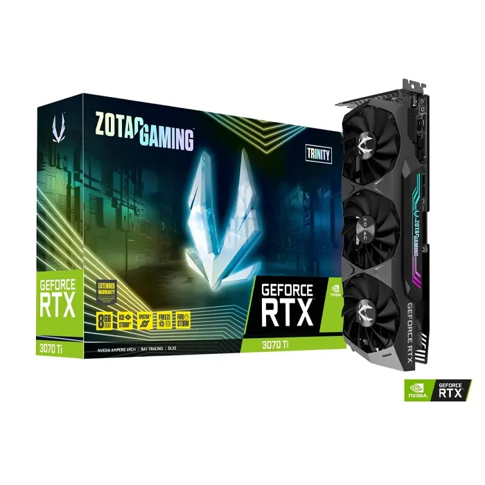 ZOTAC GAMING GEFORCE RTX 3070 Ti Trinity 8GB GDDR6X Graphic Card-0
