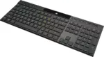 Corsair K100 AIR WIRELESS RGB Ultra-Thin Mechanical Gaming Keyboard - Black (English)-78769