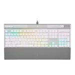 Corsair K70 PRO RGB Optical-Mechanical RGB Gaming Keyboard - White (English)-0
