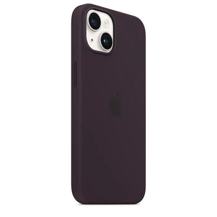 Apple iPhone 14 Plus Silicone Case with MagSafe - Elderberry-thumbnail Apple iPhone 14 Plus Silicone Case with MagSafe - Elderberry-thumbnail