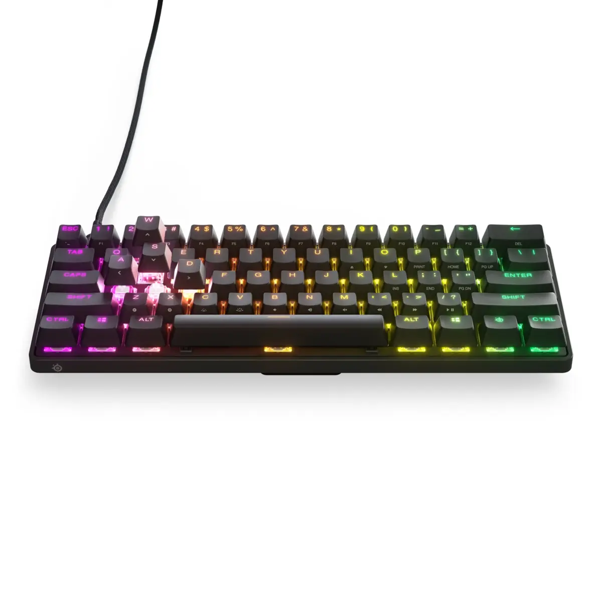 SteelSeries - Apex Pro Mini 60% Wired Mechanical Gaming Keyboard with RGB Backlighting - Black-79936