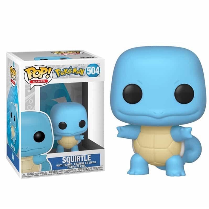 Funko Pop! Games: Pokemon - Squirtle (Exc)-0 Funko Pop! Games: Pokemon - Squirtle (Exc)-0