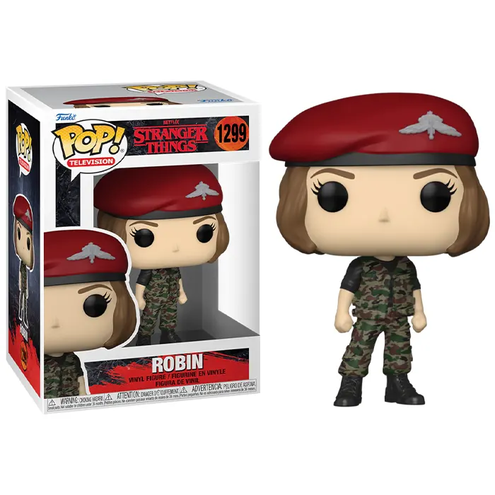 Funko Pop! TV: Stranger Things S4 -  Hunter Robin-0 Funko Pop! TV: Stranger Things S4 - Hunter Robin-0
