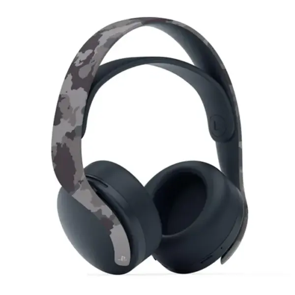 PS5: Sony PULSE 3D Wireless Headset - Gray Camouflage-0