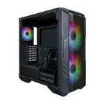 Cooler Master HAF 500 ARGB Mid Tower Case - Black-0