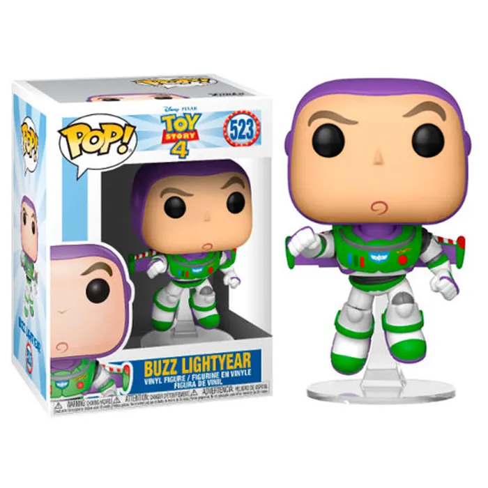 Funko Pop! Toy Story 4: Buzz Lightyear - 523-0 Funko Pop! Toy Story 4: Buzz Lightyear - 523-0