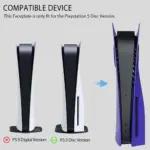 Ps5 Console (CD Version) Replacement Shell (Face Plate) with Cooling Vents - Purple-83869