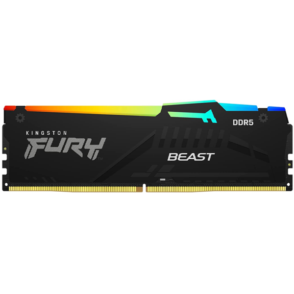 Kingston FURY Beast RGB DDR5 16GB 5600MHz DDR5 CL40 Memory-0