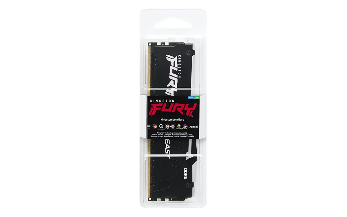 Kingston FURY Beast RGB DDR5 16GB 5600MHz DDR5 CL40 Memory-83425