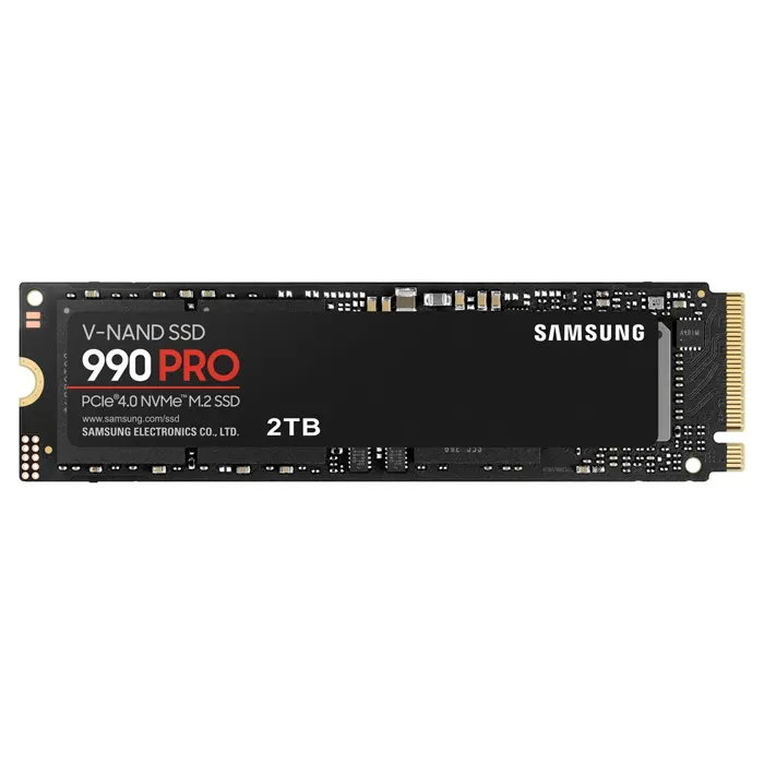 Samsung SSD 990 Pro NVMe M.2 - 2TB-thumbnail Samsung SSD 990 Pro NVMe M.2 - 2TB-thumbnail