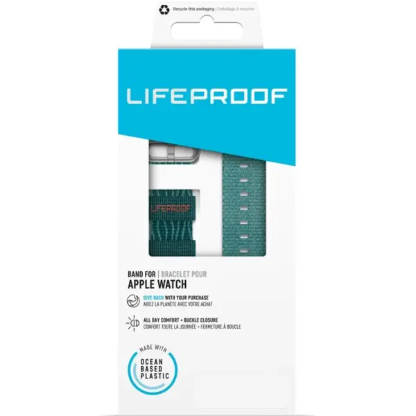 LIFEPROOF Strap For Apple Watch 45mm/44mm/42mm - Under The Sea Green-0