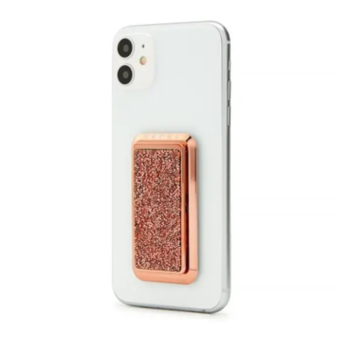 HANDLstick Crystal Mobile Stand Phone Grip - Rose Gold-thumbnail HANDLstick Crystal Mobile Stand Phone Grip - Rose Gold-thumbnail