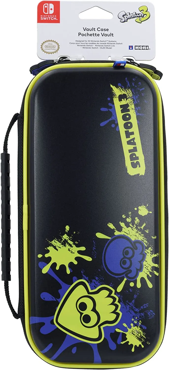HORI Nintendo Switch Premium Vault Case (Splatoon 3)-85138 HORI Nintendo Switch Premium Vault Case (Splatoon 3)-85138