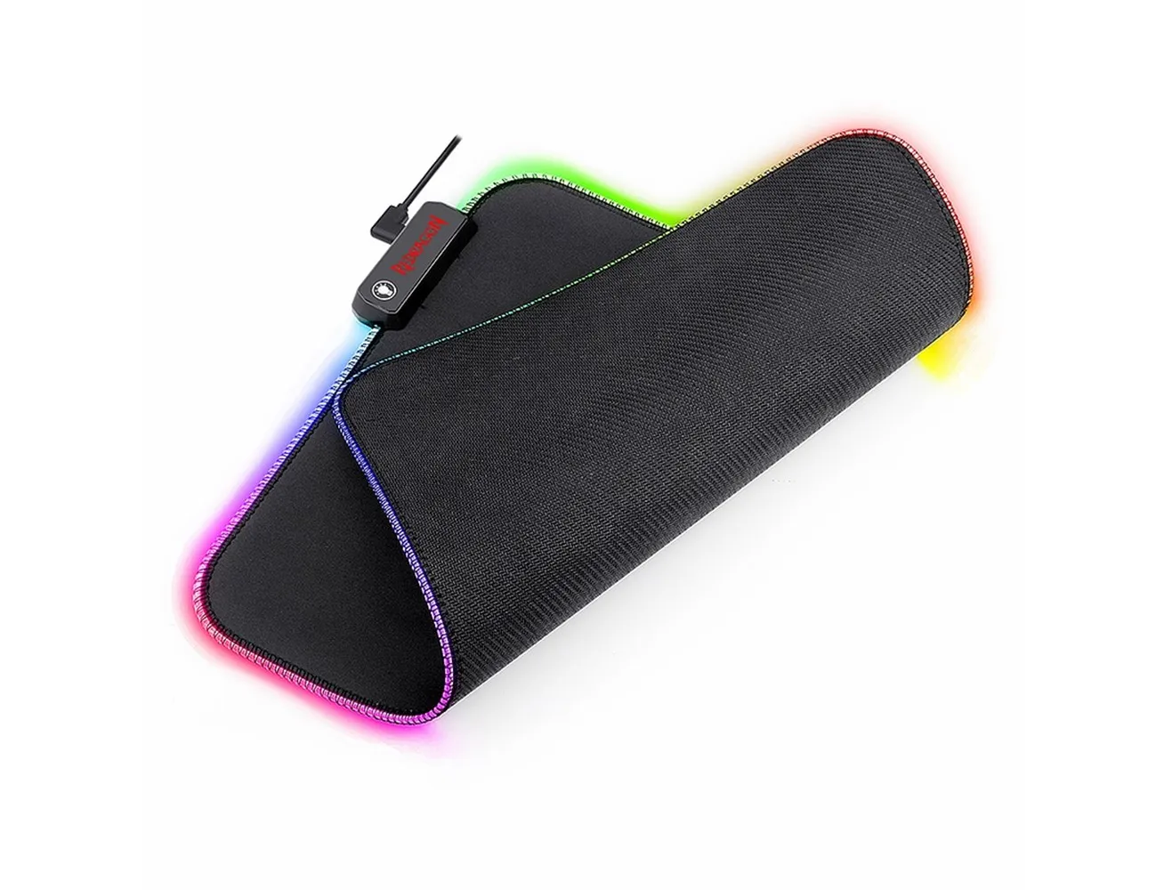 Redragon PLUTO P026 RGB Gaming Mouse Pad -  330x260x3 mm-85226 Redragon PLUTO P026 RGB Gaming Mouse Pad - 330x260x3 mm-85226