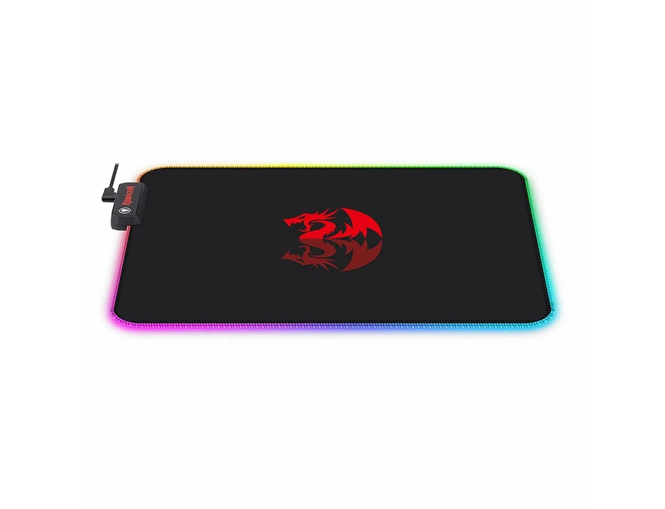 Redragon PLUTO P026 RGB Gaming Mouse Pad -  330x260x3 mm-85227 Redragon PLUTO P026 RGB Gaming Mouse Pad - 330x260x3 mm-85227