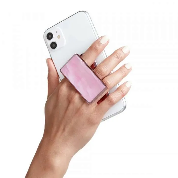 HANDLstick Stone Collection Smartphone Grip And Stand - Pink-85285 HANDLstick Stone Collection Smartphone Grip And Stand - Pink-85285