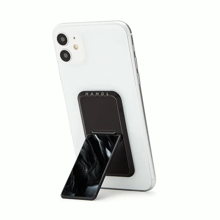 HANDLstick Stone Collection Smartphone Grip And Stand - Black-0