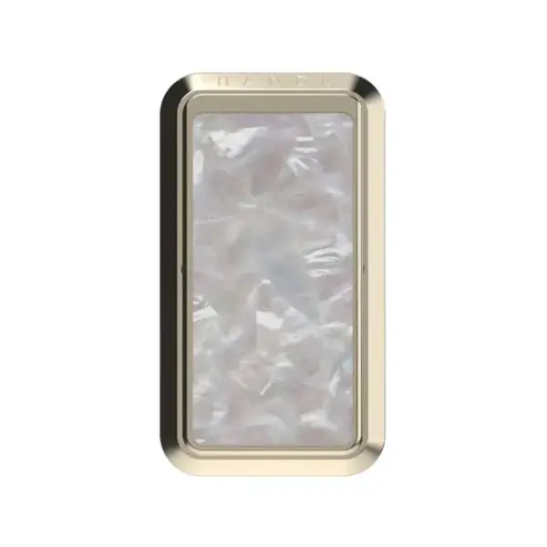 HANDLstick Stone Collection Smartphone Grip And Stand - Mother of Pearl / Champagne-0