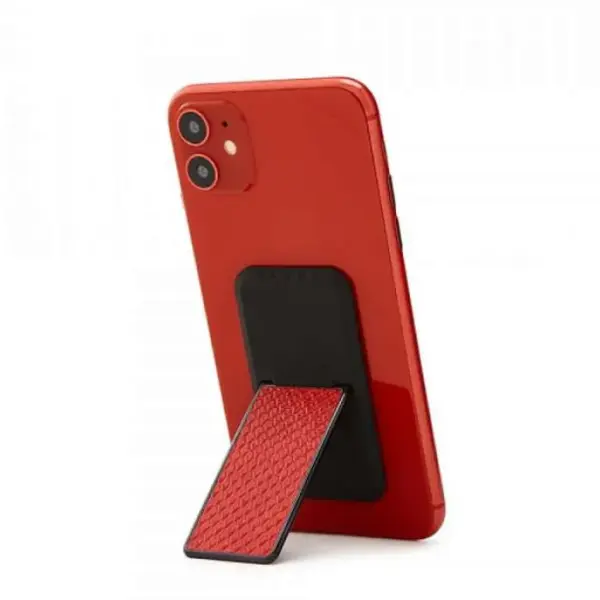 HANDLstick Animal Collection Smartphone Grip And Stand - Red Snakeskin-0