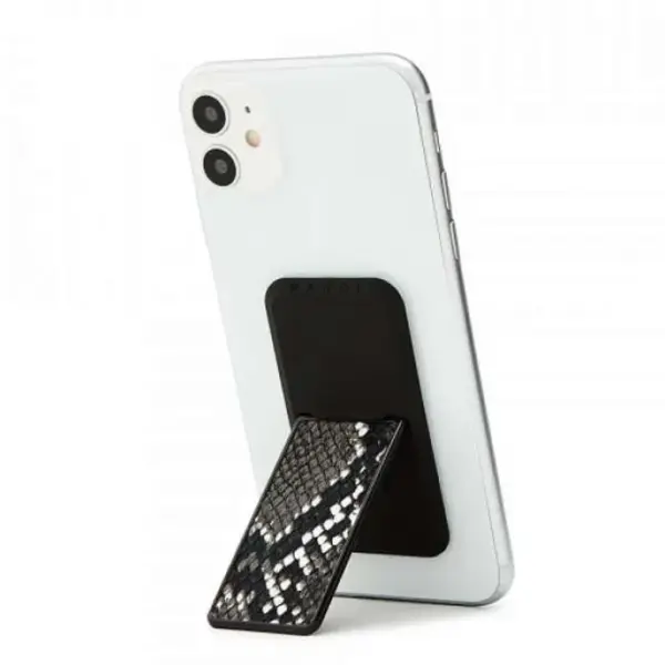 HANDLstick Animal Collection Smartphone Grip And Stand - Snakeskin (Black and White)-0