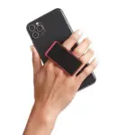 HANDLstick Professional Collection Smartphone Grip And Stand - Black/Red-85416