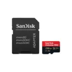 SanDisk 256GB Extreme PRO microSD UHS-I Card with Adapter Memory Card - SDSQXCD-256G-GN6MA-0