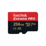 SanDisk 256GB Extreme PRO microSD UHS-I Card with Adapter Memory Card - SDSQXCD-256G-GN6MA-thumbnail