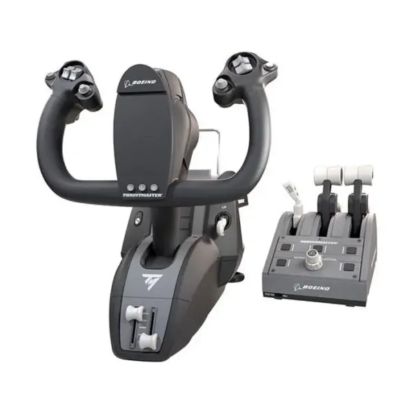 THRUSTMASTER 4460210 TCA Yoke Pack Boeing Edition With Pendular Yoke & Throttle Quadrant-0